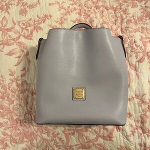 Dooney & Bourke Glacer Blue Bucket Bag